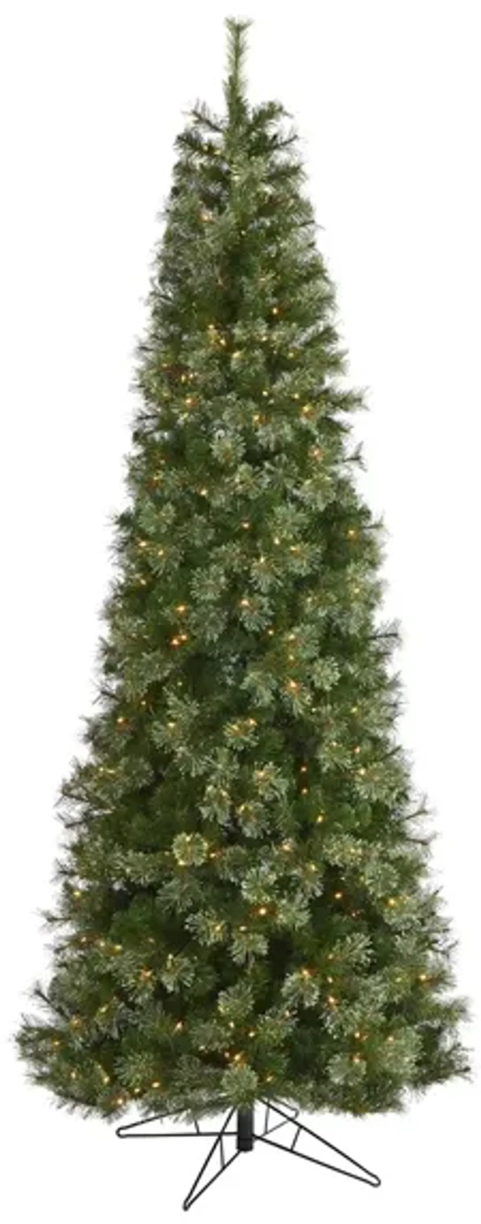 9ft. Pre-Lit Cashmere Slim Artificial Christmas Tree