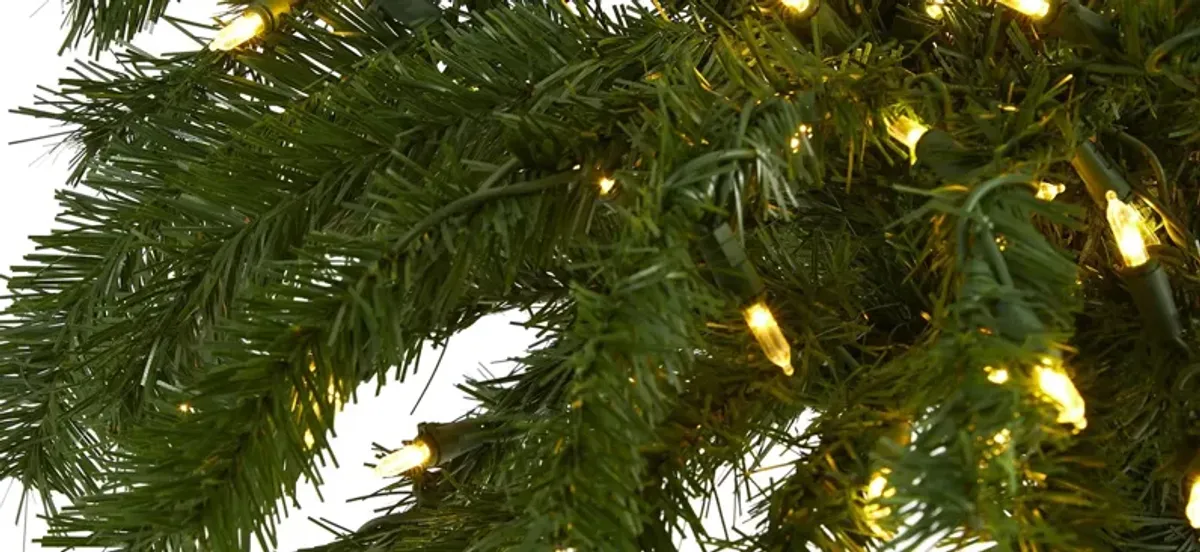 6ft. Pre-Lit Christmas Palm Artificial Tree