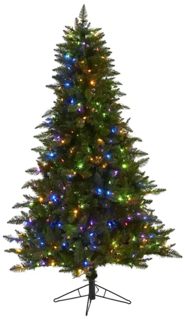 6.5ft. Pre-Lit Vermont Spruce Artificial Christmas Tree