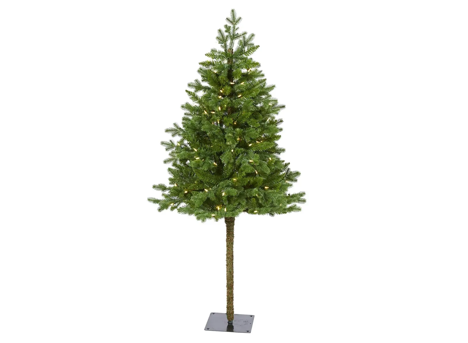 5ft. Pre-Lit Swiss Alpine Artificial Christmas Tree