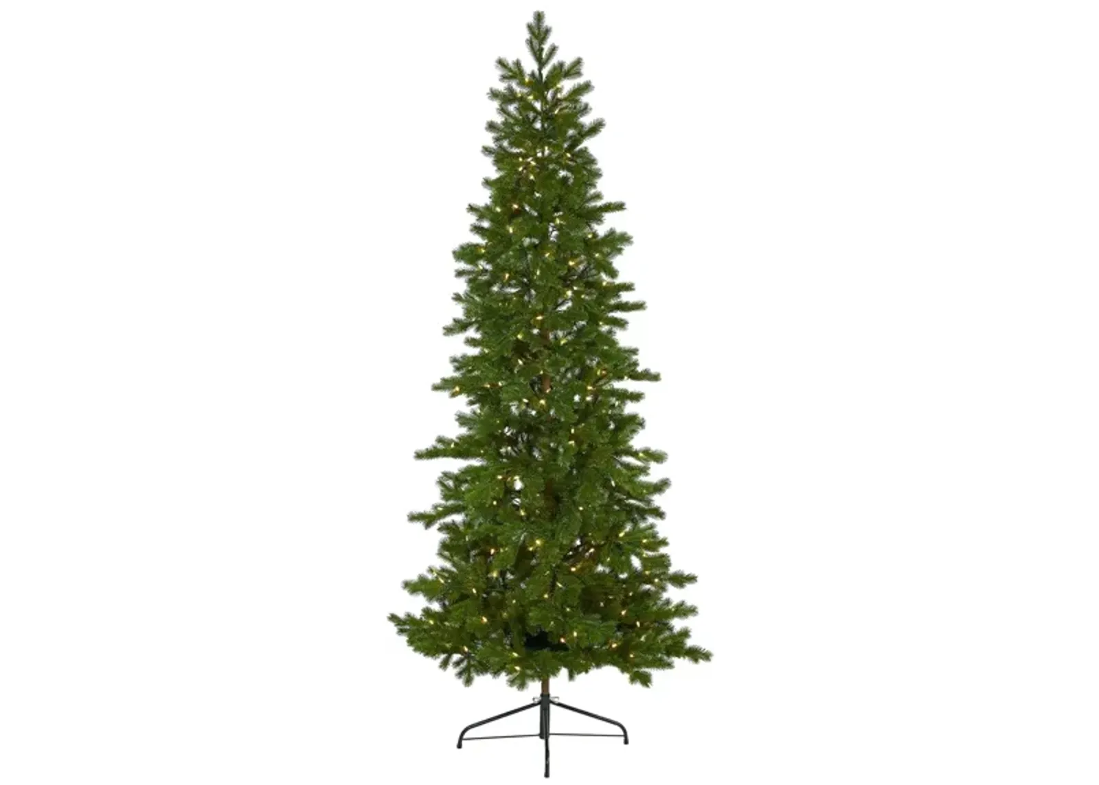 7.5ft. Pre-Lit Big Sky Spruce Artificial Christmas Tree in Green by Bellanest