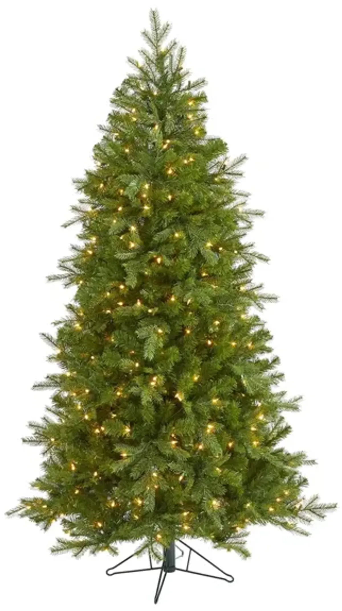 6ft. Pre-Lit Vienna Fir Artificial Christmas Tree in Green by Bellanest