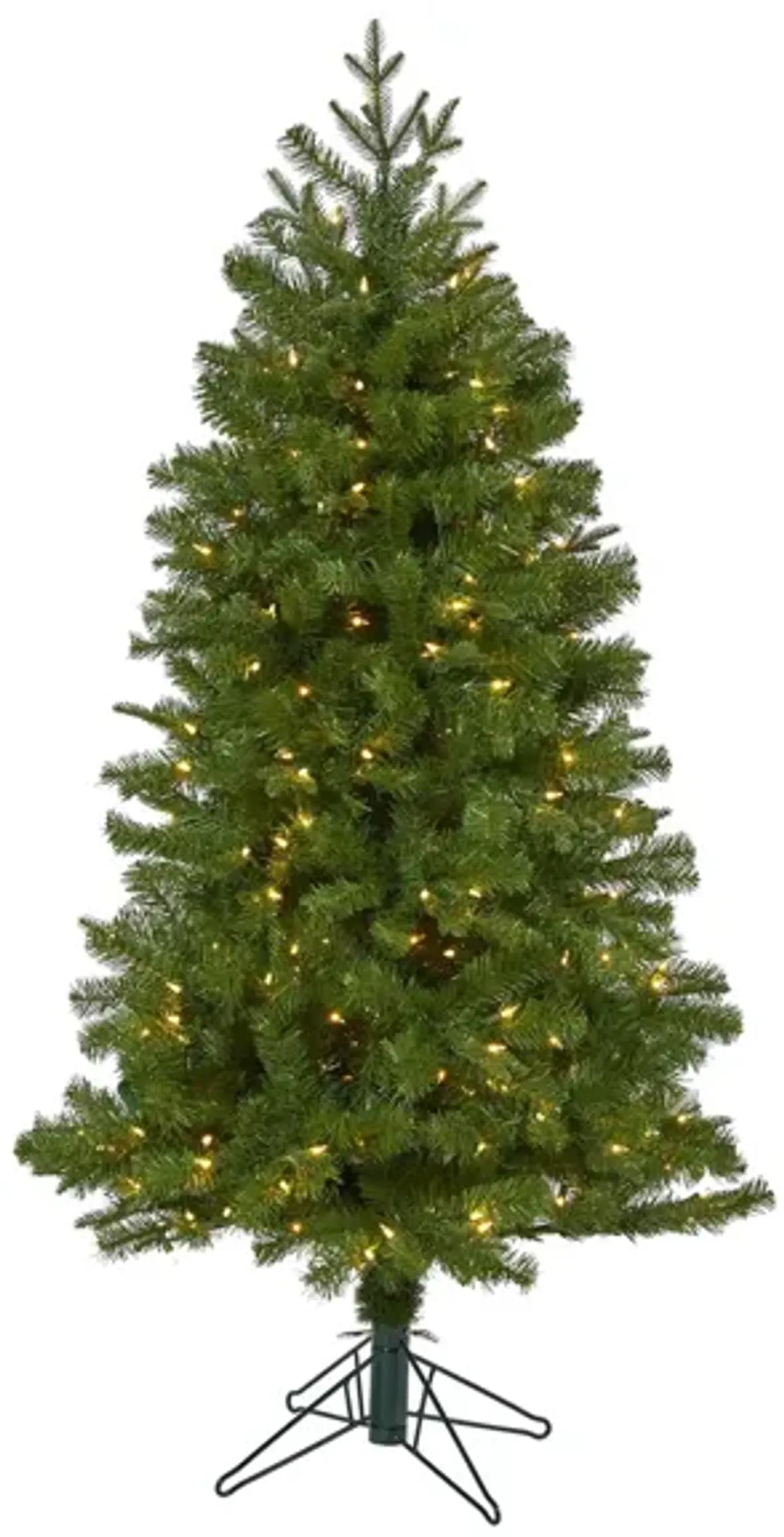 5ft. Pre-Lit Vancouver Spruce Artificial Christmas Tree in Green by Bellanest