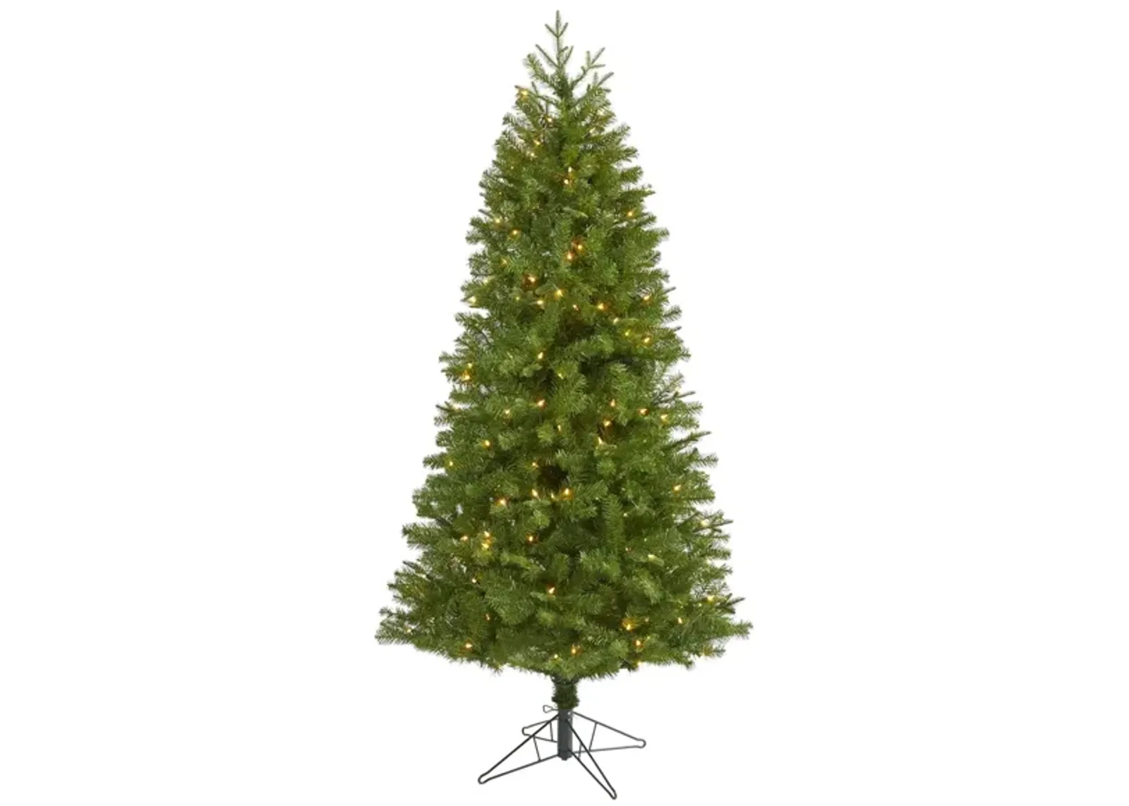 6.5ft. Pre-Lit Vancouver Spruce Artificial Christmas Tree in Green