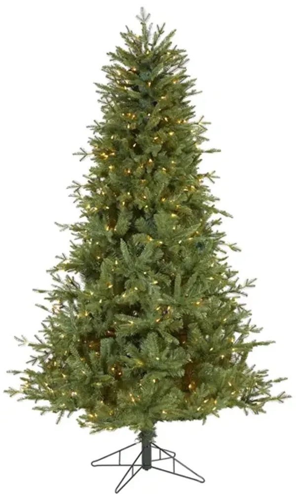 6.5ft. Pre-Lit New Hampshire Spruce Artificial Christmas Tree