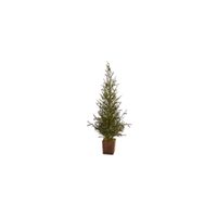 4ft. Alpine “Natural Look” Artificial Christmas Tree in Green by Bellanest