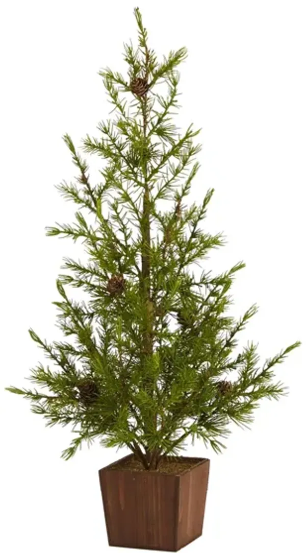 28in. Alpine "Natural Look" Artificial Christmas Tree