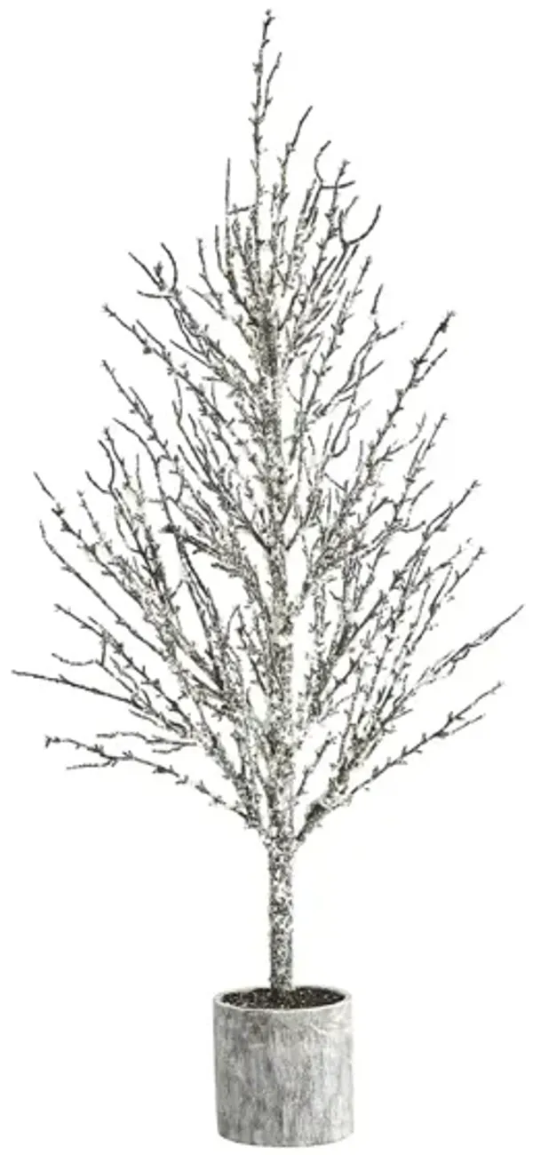 4ft. Snowed Twig Artificial Tree