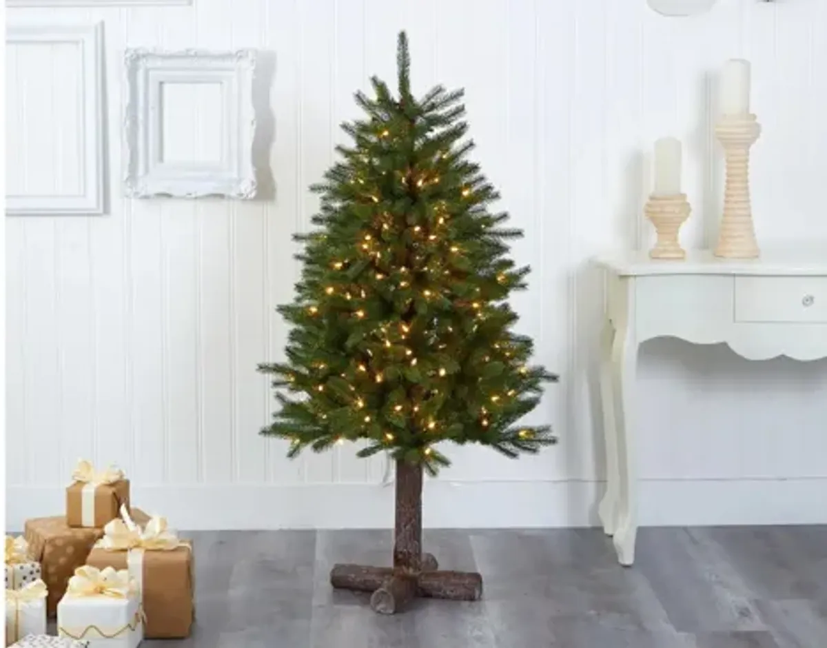 5ft. Pre-Lit Napa Valley Pine Artificial Christmas Tree