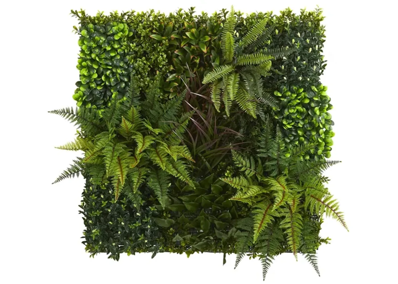 Artificial Living Wall UV Resistant (Indoor/Outdoor) in Green by Bellanest