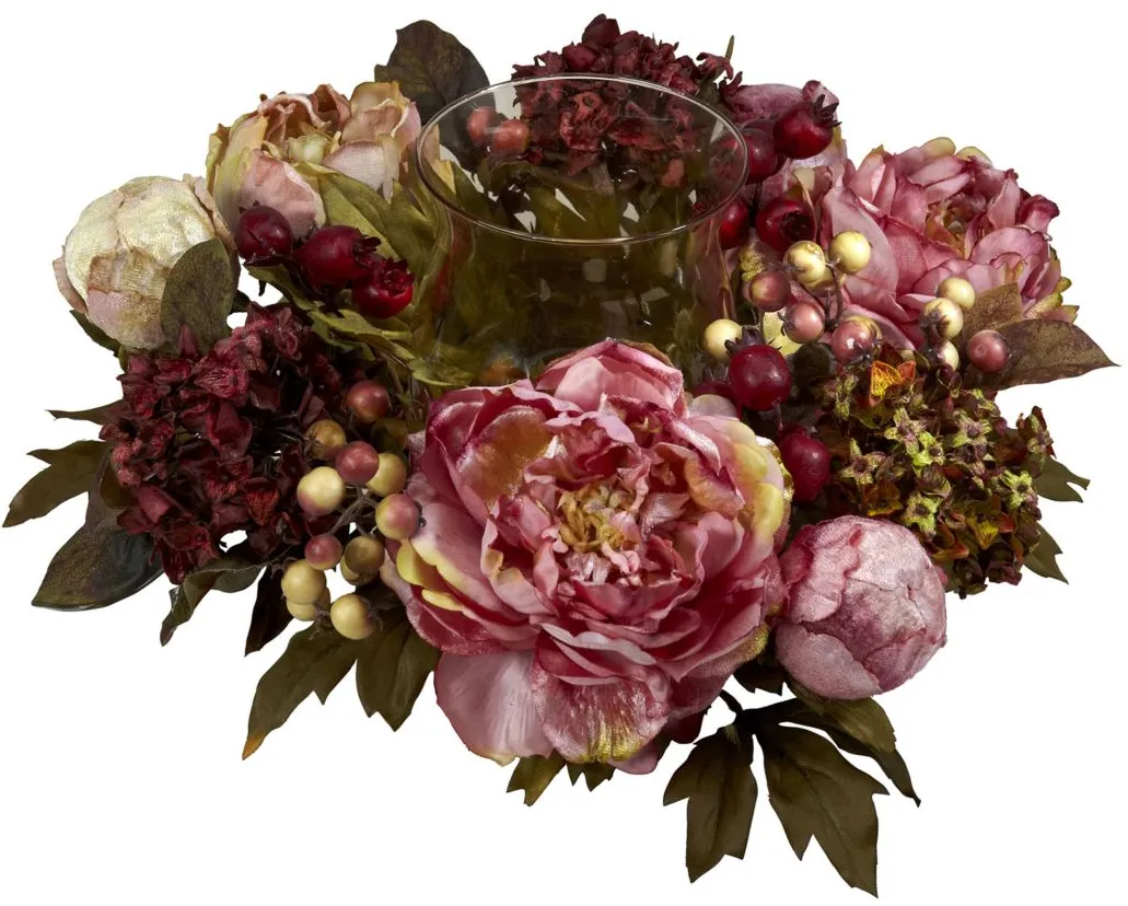 Peony Hydrangea Candelabrum in Autumn by Bellanest