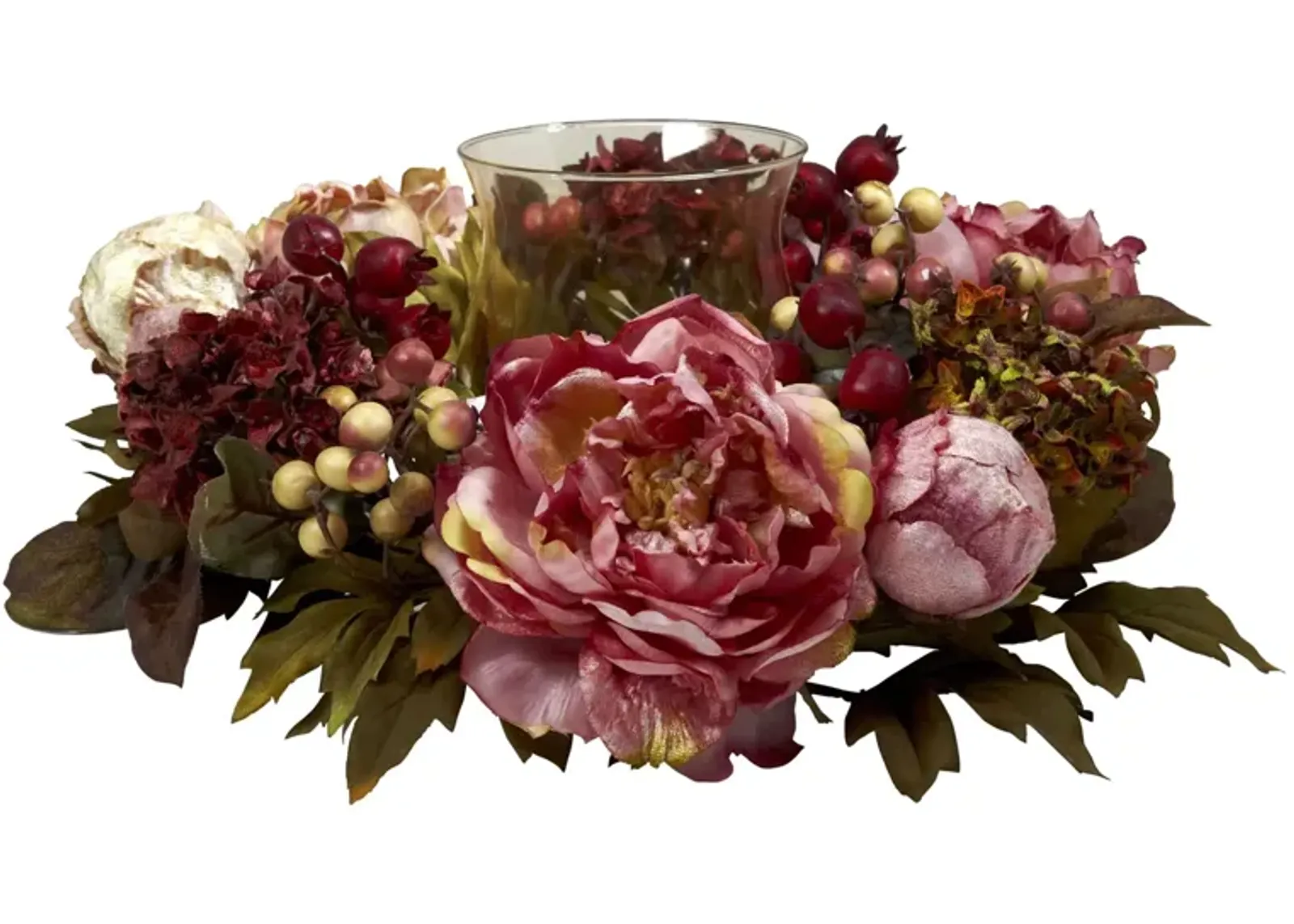 Peony Hydrangea Candelabrum in Autumn by Bellanest