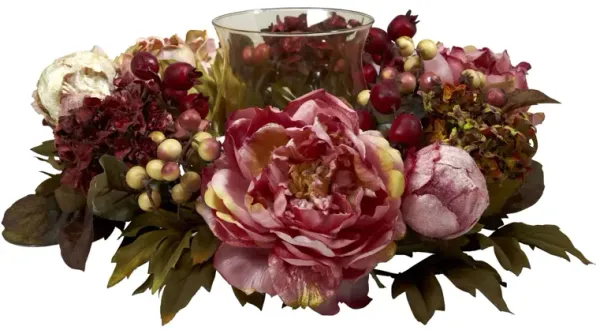 Peony Hydrangea Candelabrum