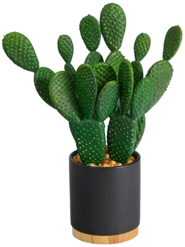 10in. Cactus Succulent Artificial Plant in Planter
