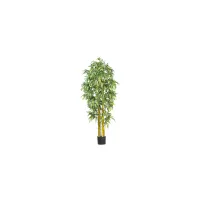 6ft. Big Bamboo Silk Tree in Green by Bellanest