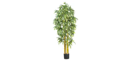 6ft. Big Bamboo Silk Tree in Green by Bellanest