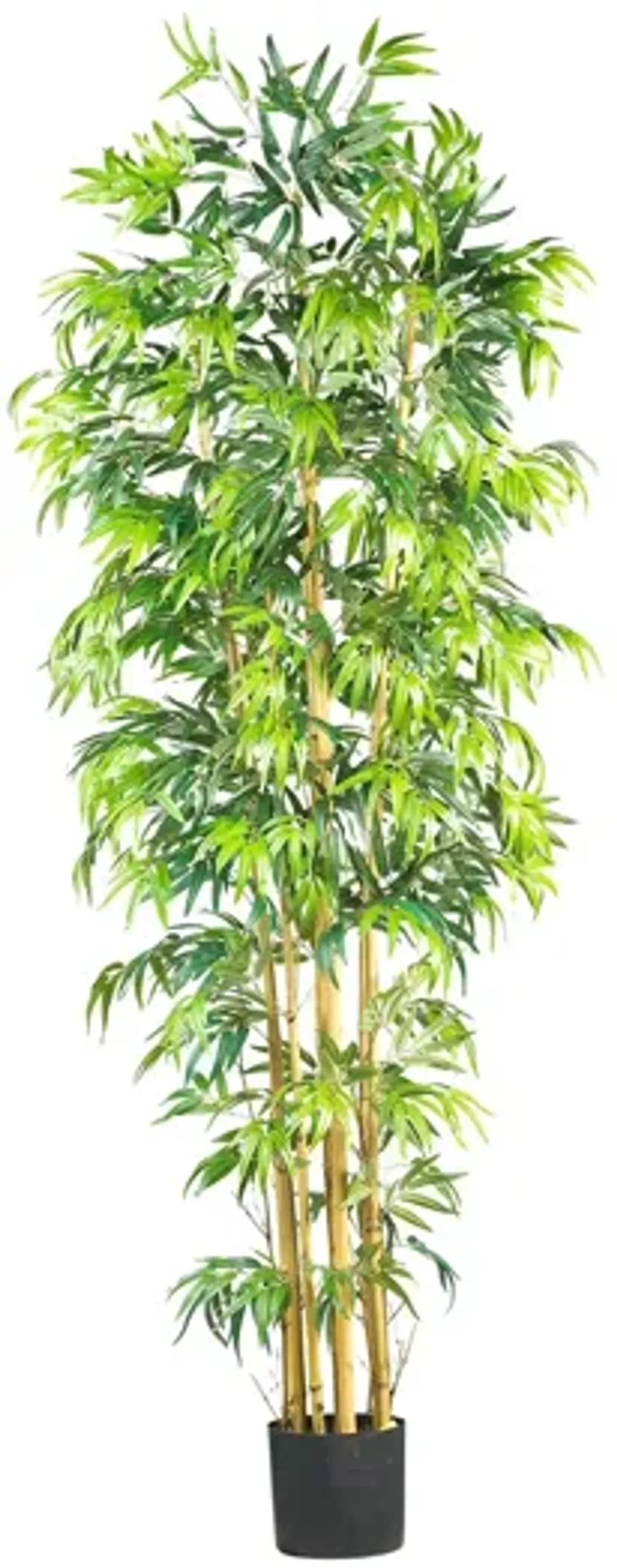 7ft. Bambusa Bamboo Silk Tree in Green by Bellanest