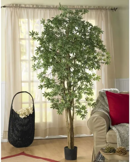6ft. Japanese Maple Silk Artificial Tree in Green by Bellanest