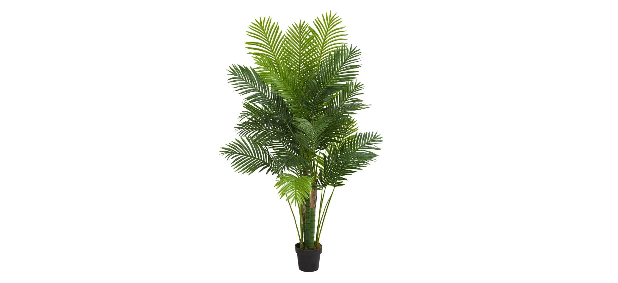 6ft. Hawaii Palm Artificial Tree in Green by Bellanest