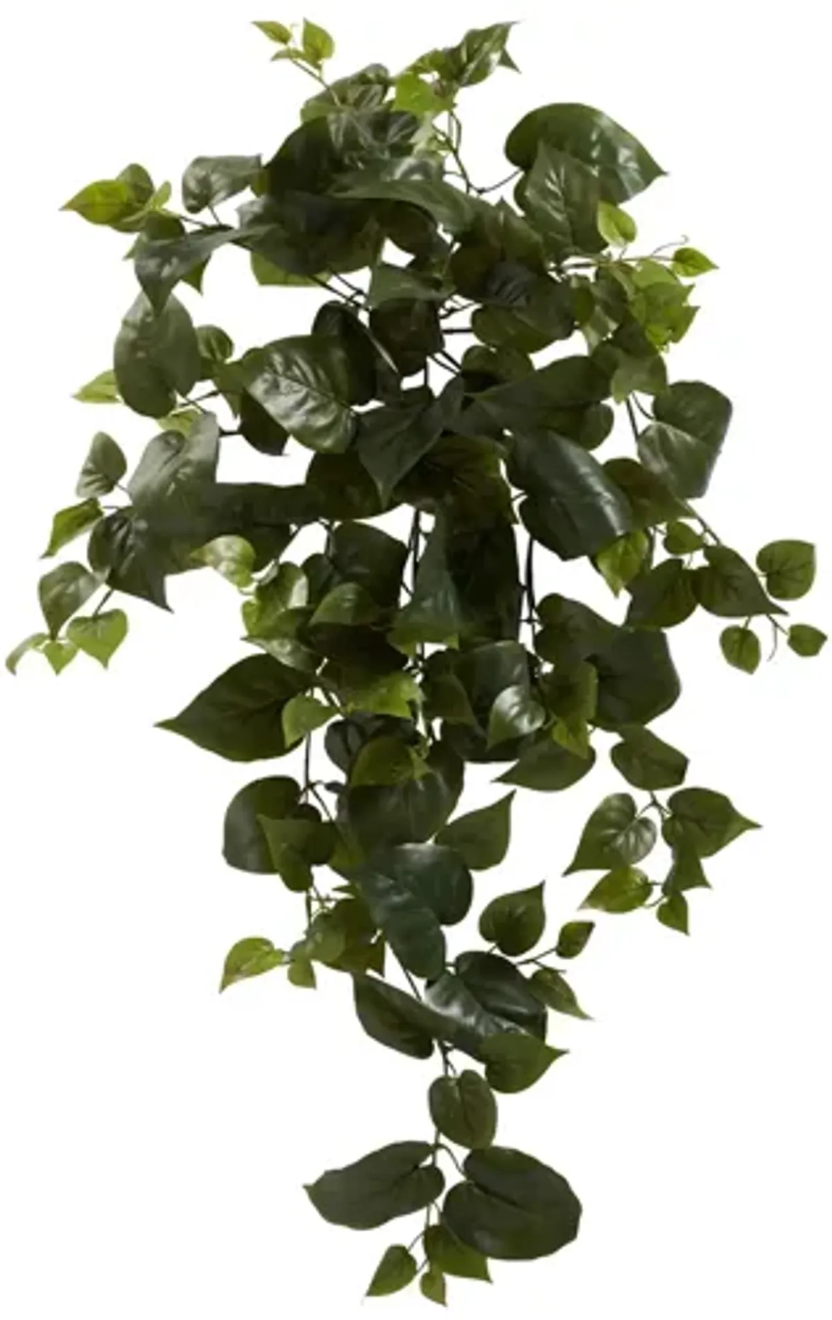 34in. Philo Hanging Artificial Plant (Set of 3) in Green by Bellanest