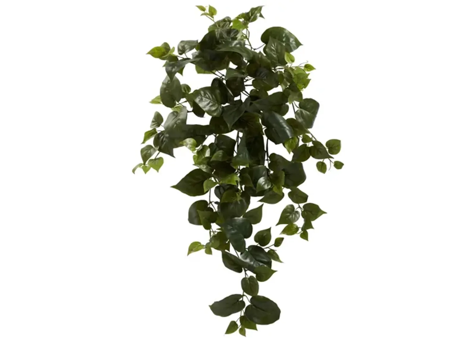 34in. Philo Hanging Artificial Plant (Set of 3) in Green by Bellanest