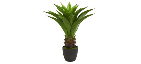 30in. Agave Artificial Plant in Green by Bellanest