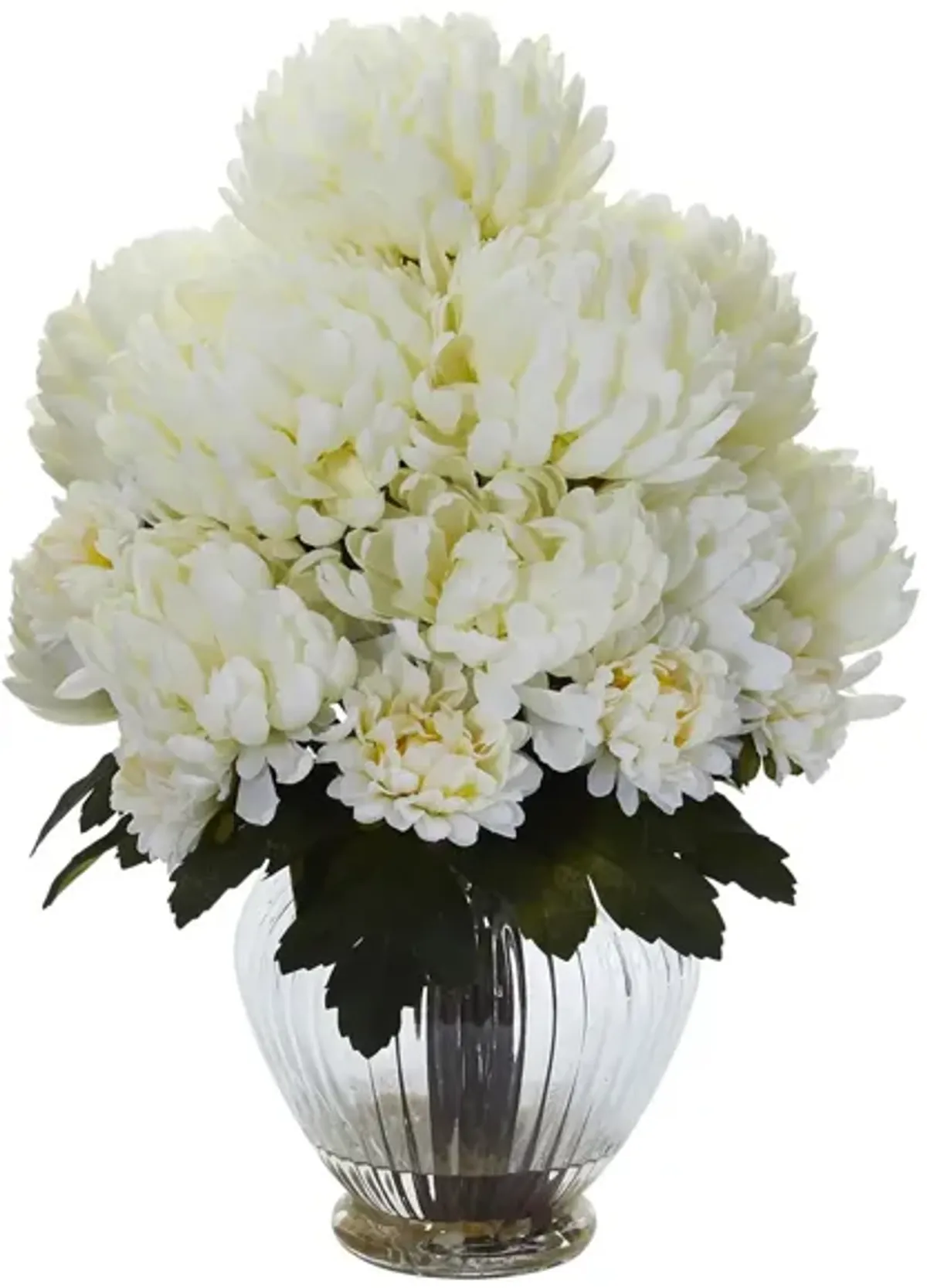 Mum Artificial Arrangement in Vase in Cream by Bellanest