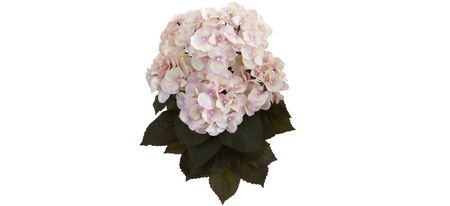 20in. Fall Hydrangea Artificial Plant (Set of 2) in Pink by Bellanest