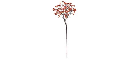 29in. Gypsophila Artificial Flower (Set of 12) in Red by Bellanest