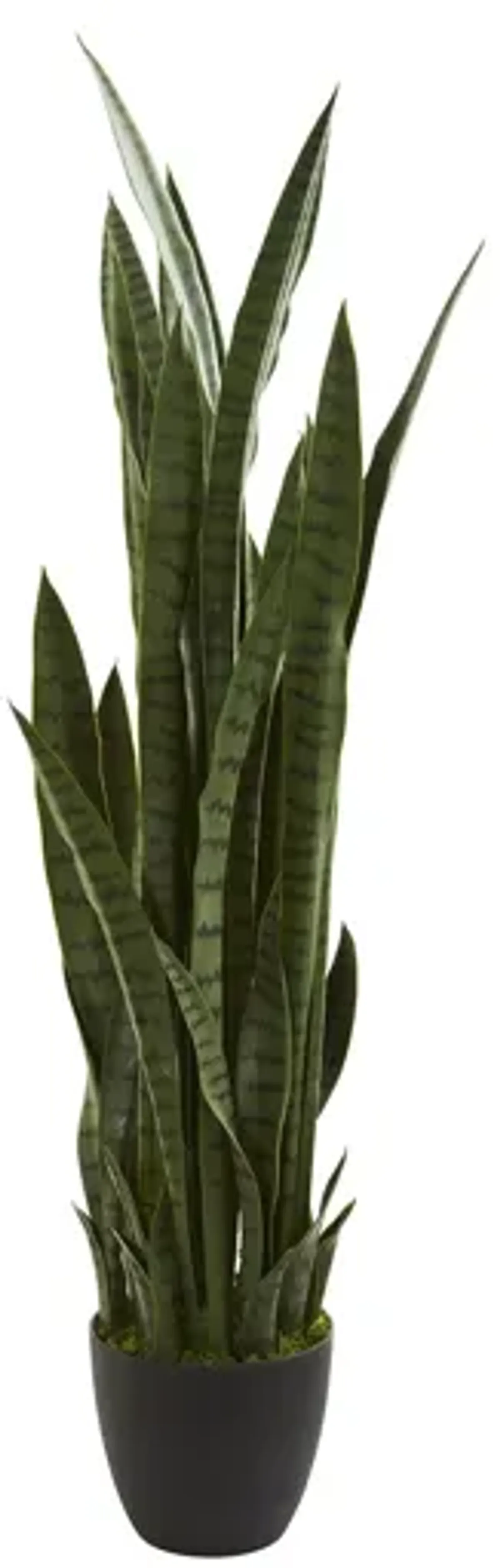 46in. Sansevieria Artificial Plant in Green by Bellanest