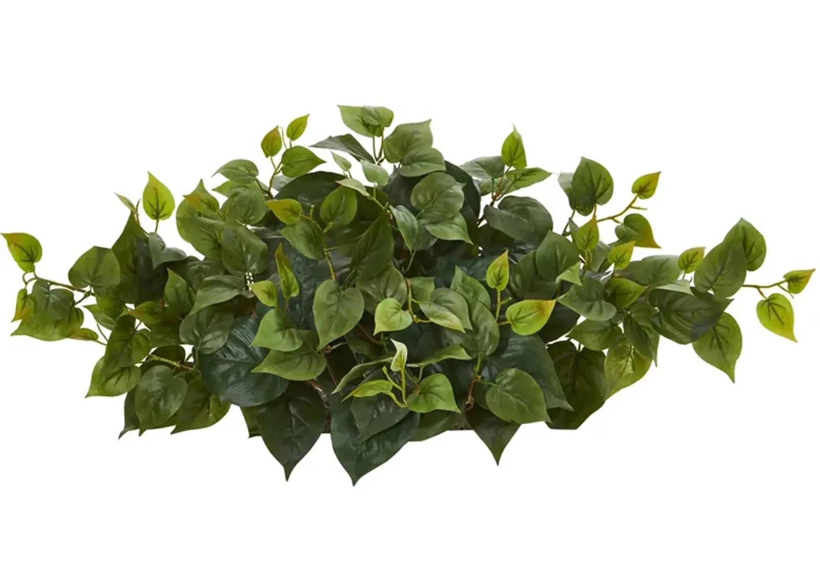 31in. Philodendron Artificial Ledge Plant in Green by Bellanest