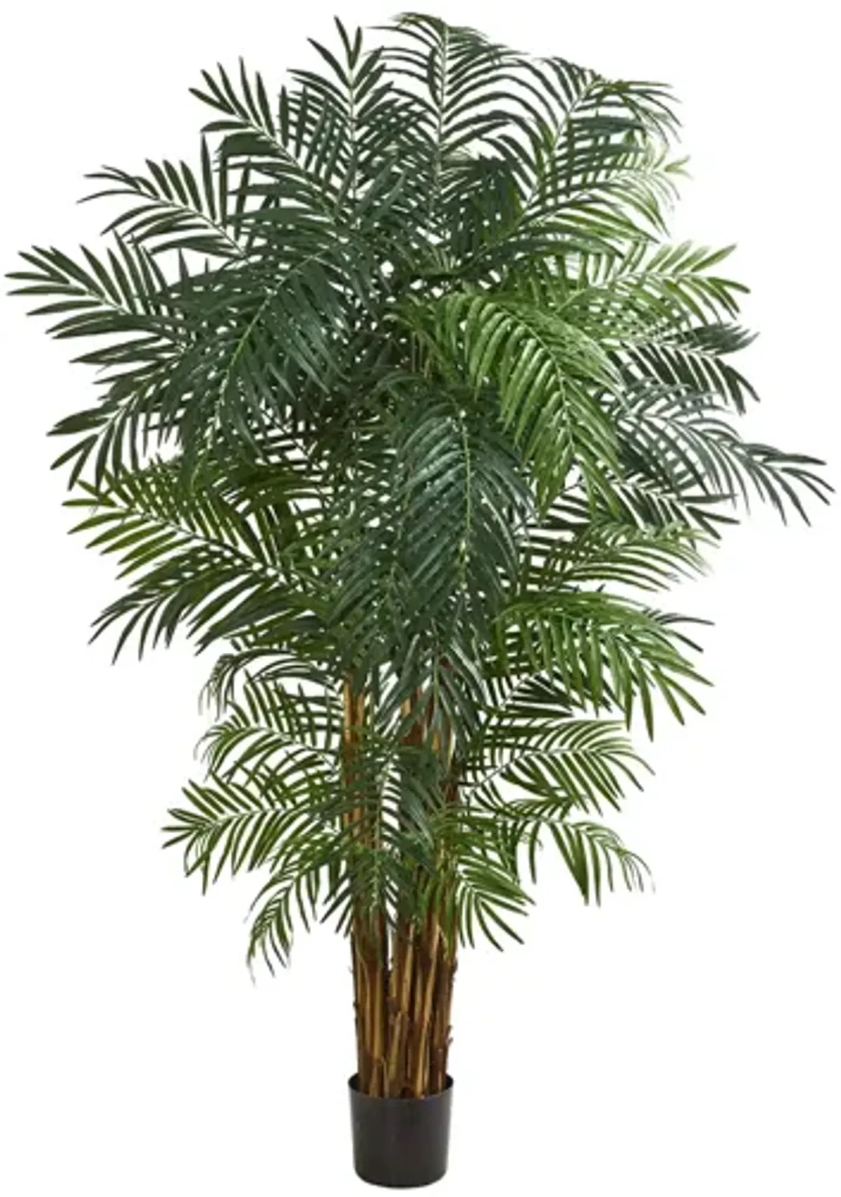 7ft. Areca Palm Artificial Tree in Green by Bellanest