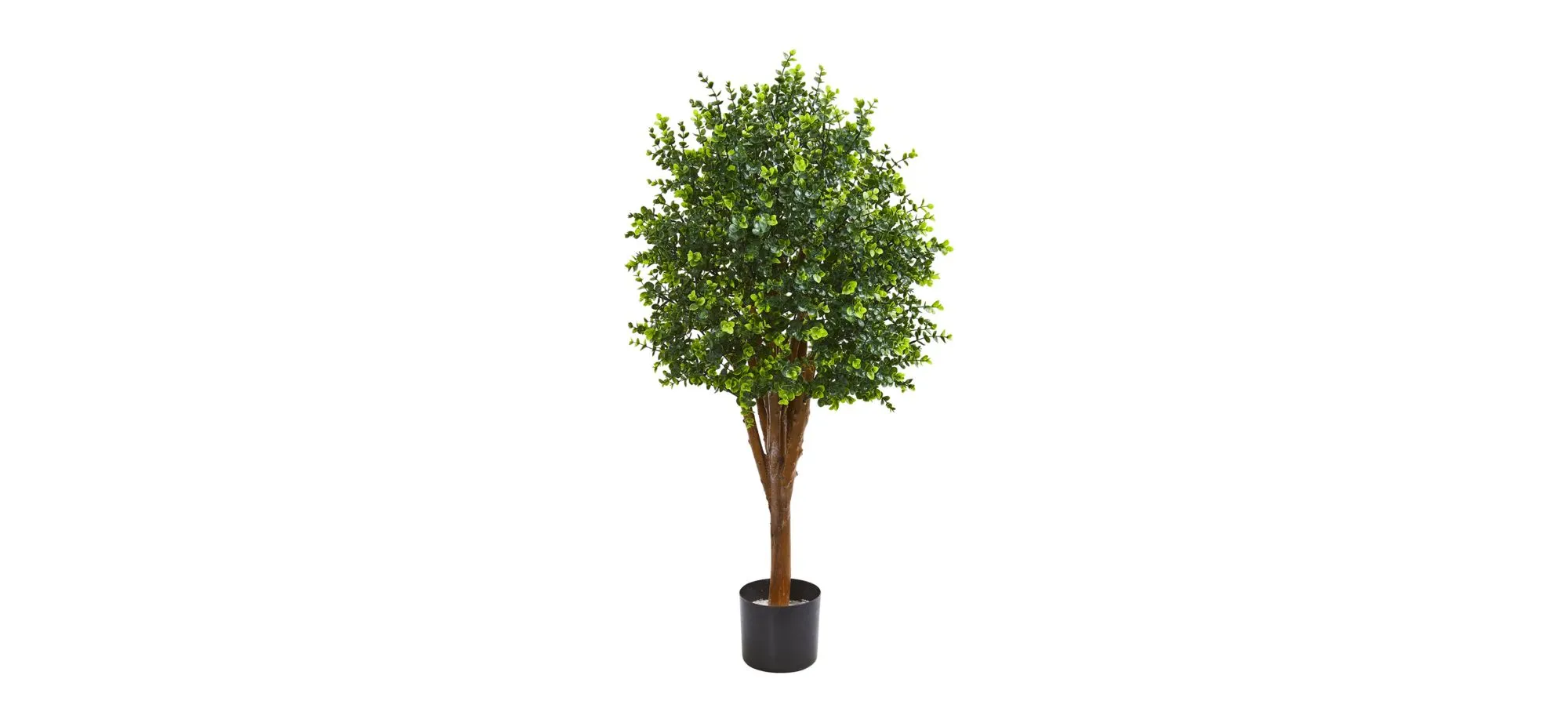 4ft. Eucalyptus Artificial Tree UV Resistant (Indoor/Outdoor) in Green by Bellanest