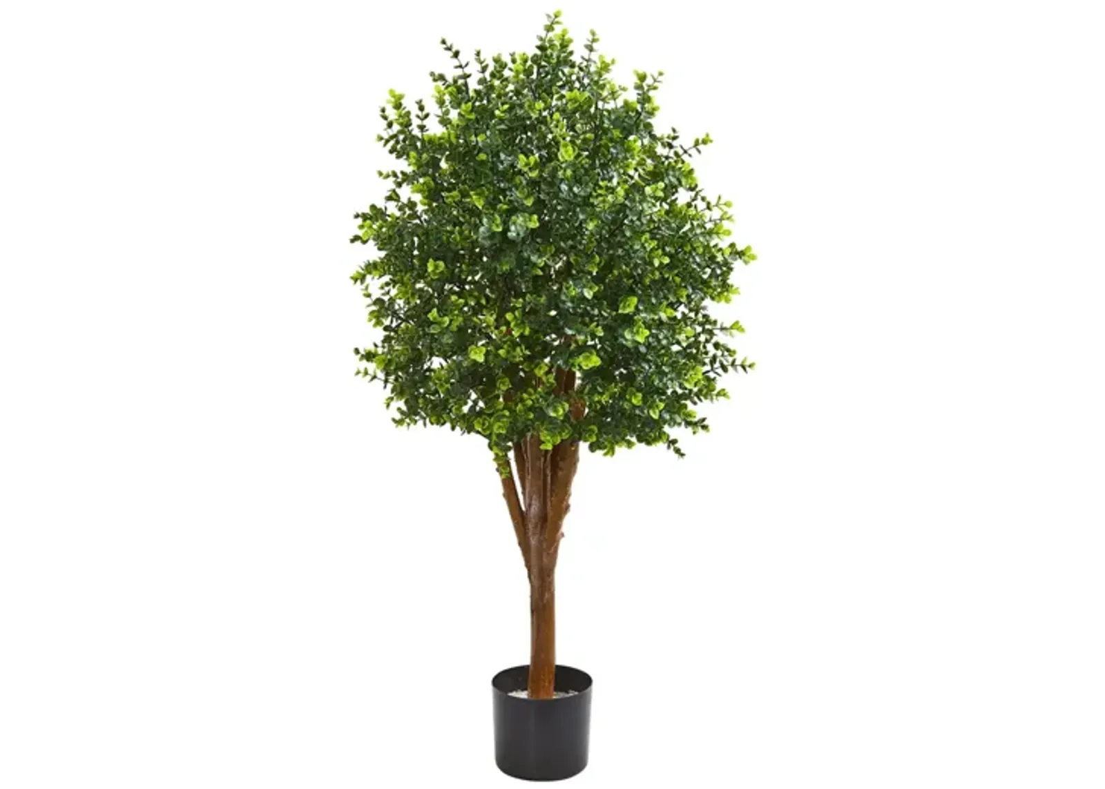 4ft. Eucalyptus Artificial Tree UV Resistant (Indoor/Outdoor) in Green by Bellanest