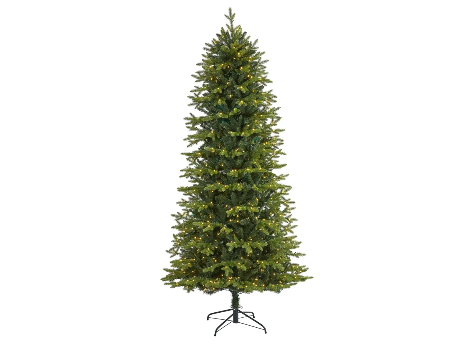 8ft. Pre-Lit Belgium Fir "Natural Look" Artificial Christmas Tree