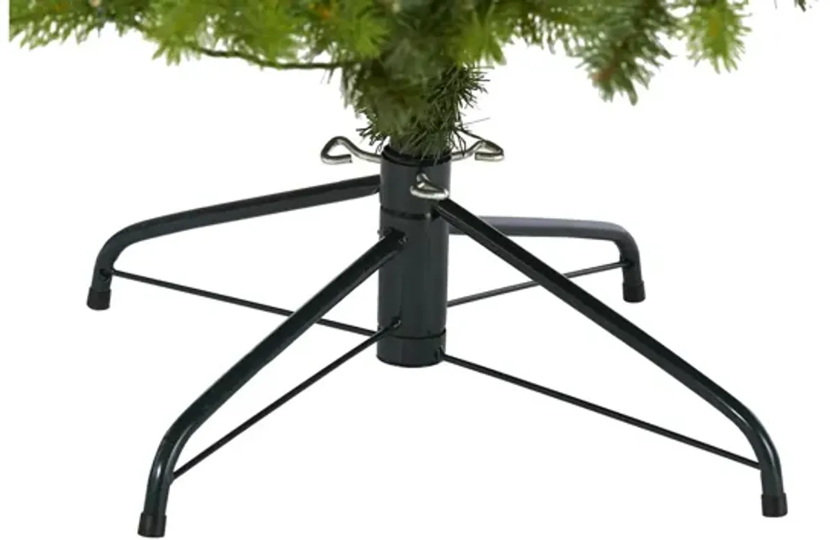 7ft. Pre-Lit New Haven Spruce "Natural Look" Artificial Christmas Tree