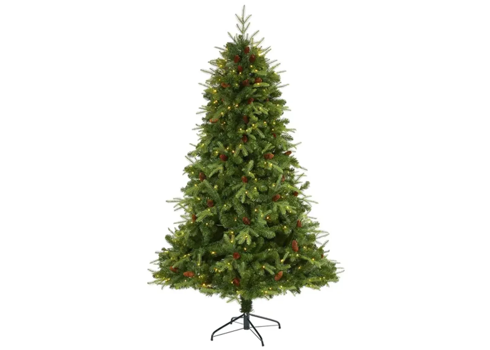 7ft. Pre-Lit Wellington Spruce "Natural Look" Artificial Christmas Tree