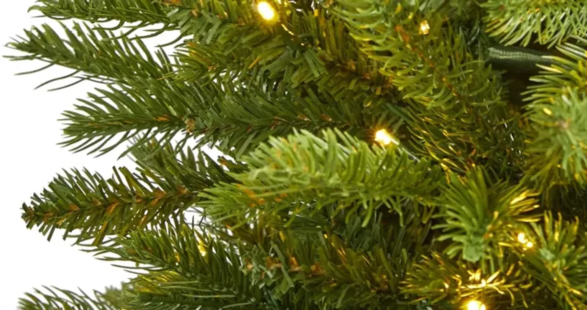 4ft. Pre-Lit Sierra Spruce "Natural Look" Artificial Christmas Tree