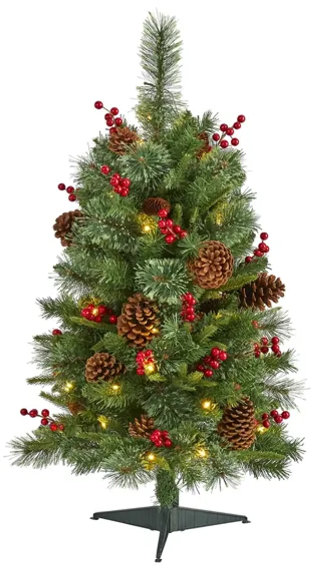 3ft. Pre-Lit Norway Mixed Pine Artificial Christmas Tree