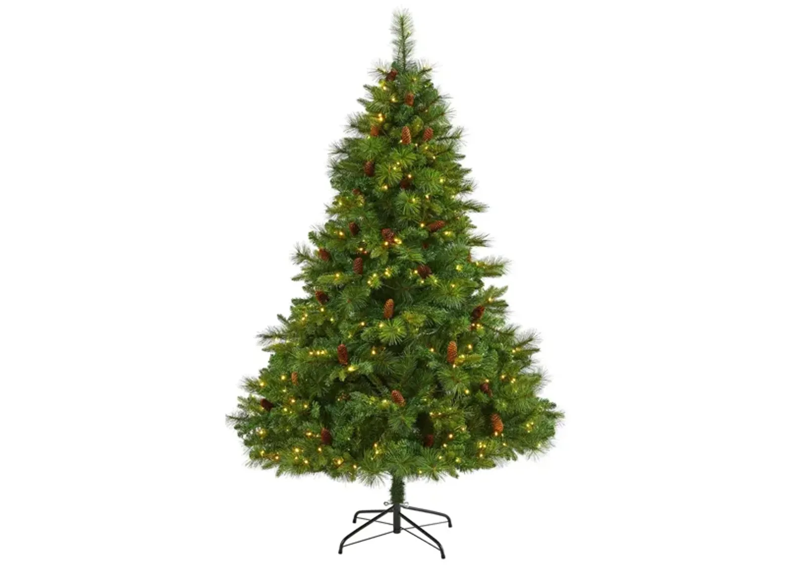 6ft. Pre-Lit West Virginia Full Bodied Mixed Pine Artificial Christmas Tree