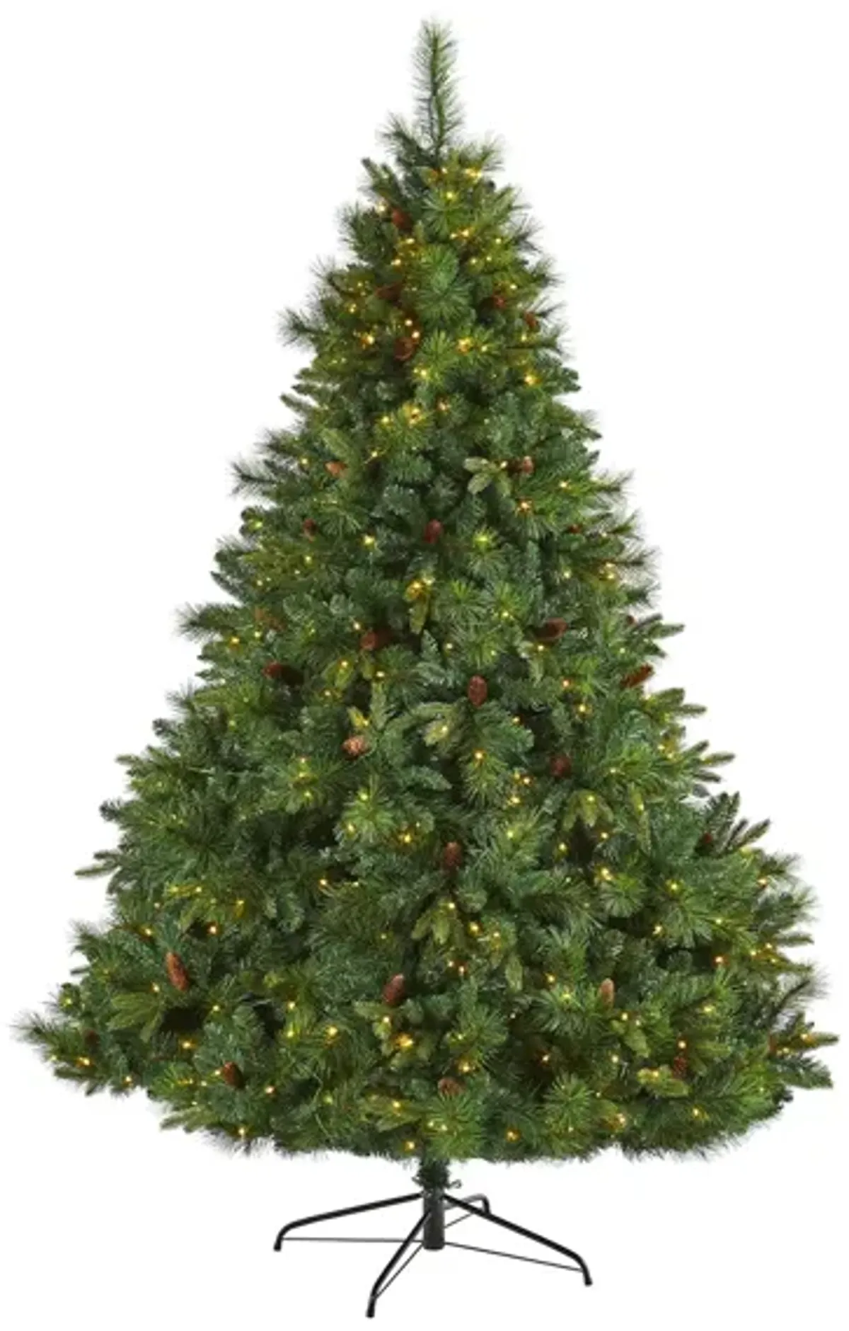 7ft. Pre-Lit West Virginia Full Bodied Mixed Pine Artificial Christmas Tree