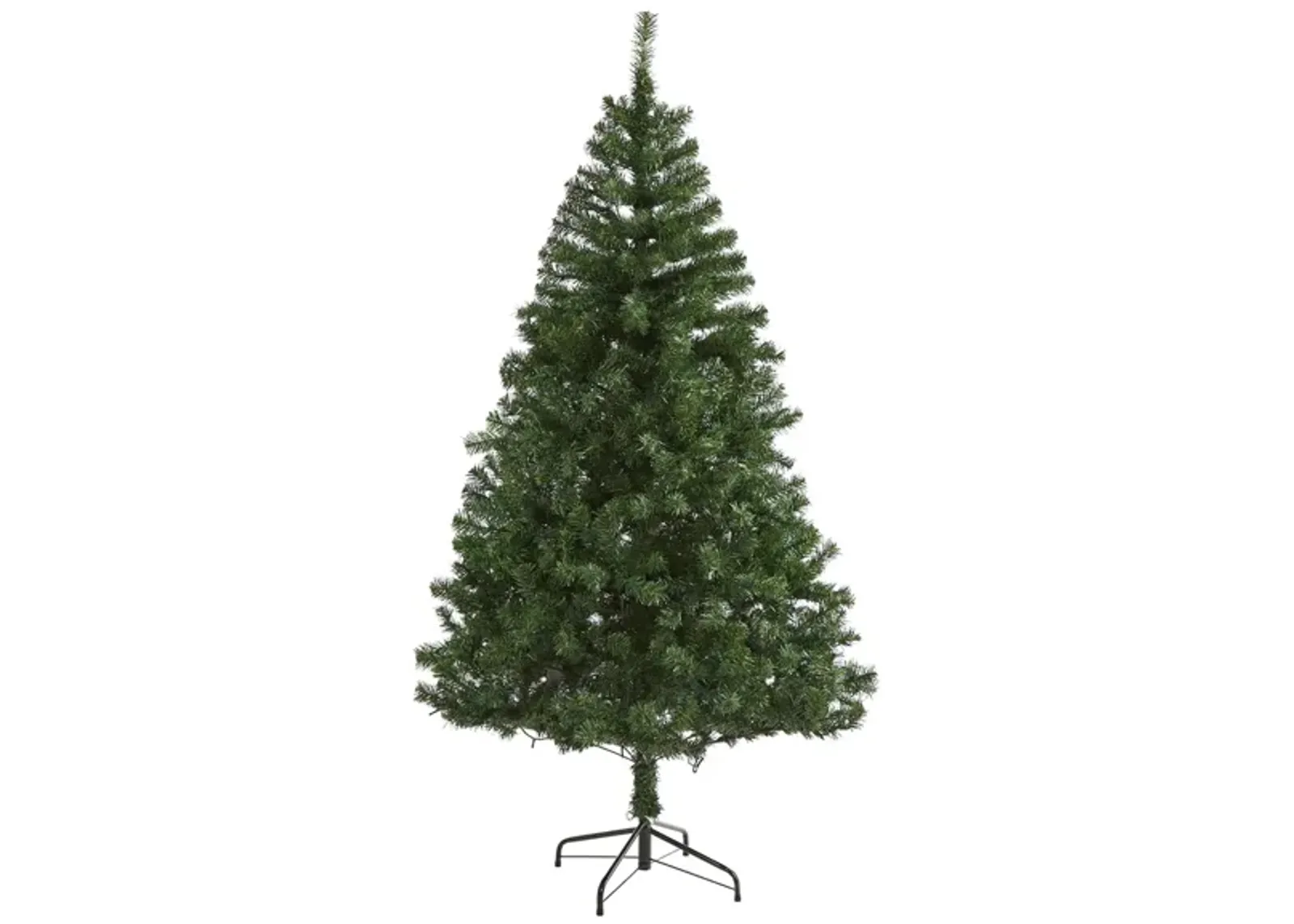 7ft. Northern Tip Pine Artificial Christmas Tree in Green by Bellanest