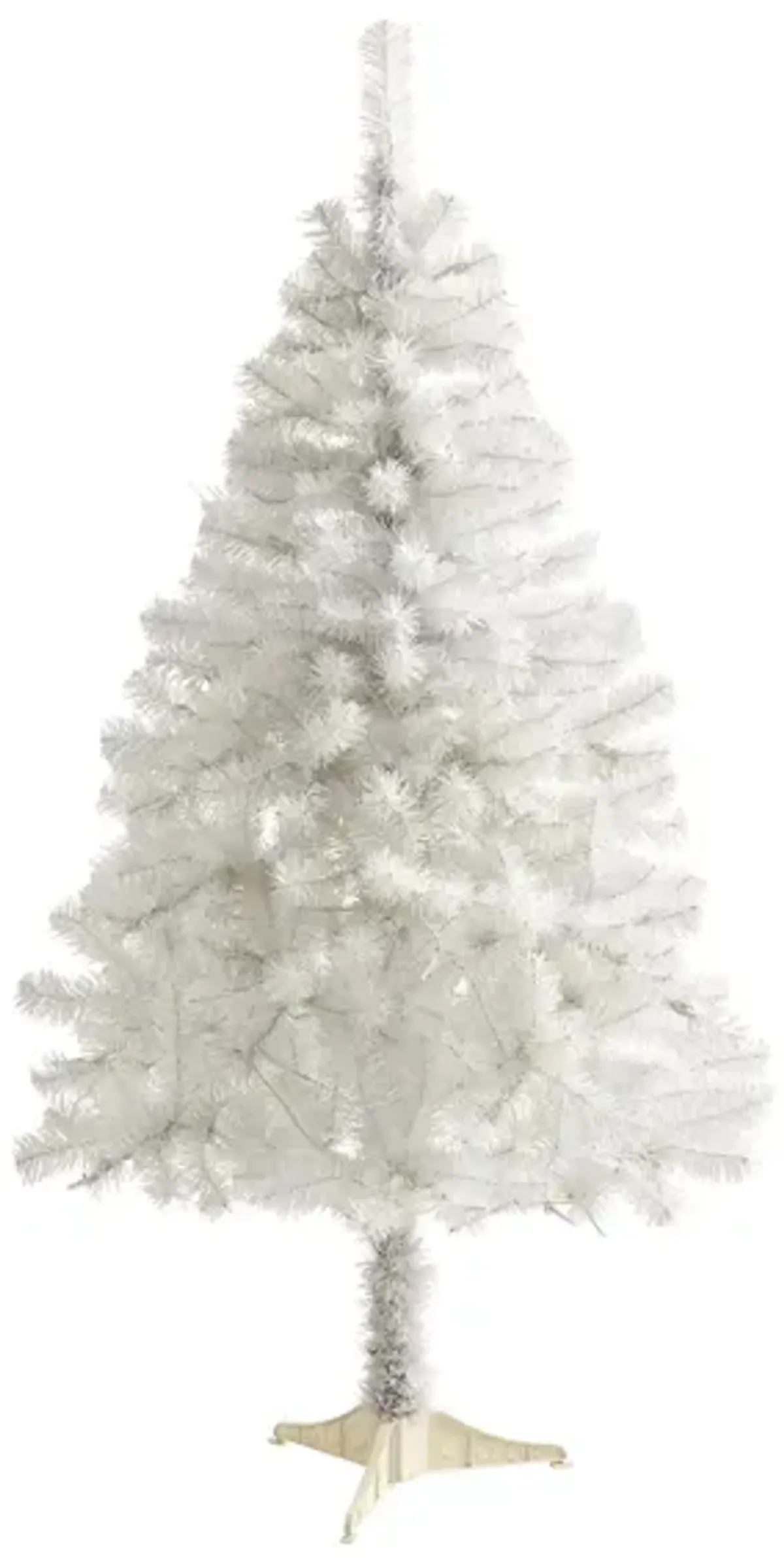 5ft. Artificial Christmas Tree in White by Bellanest