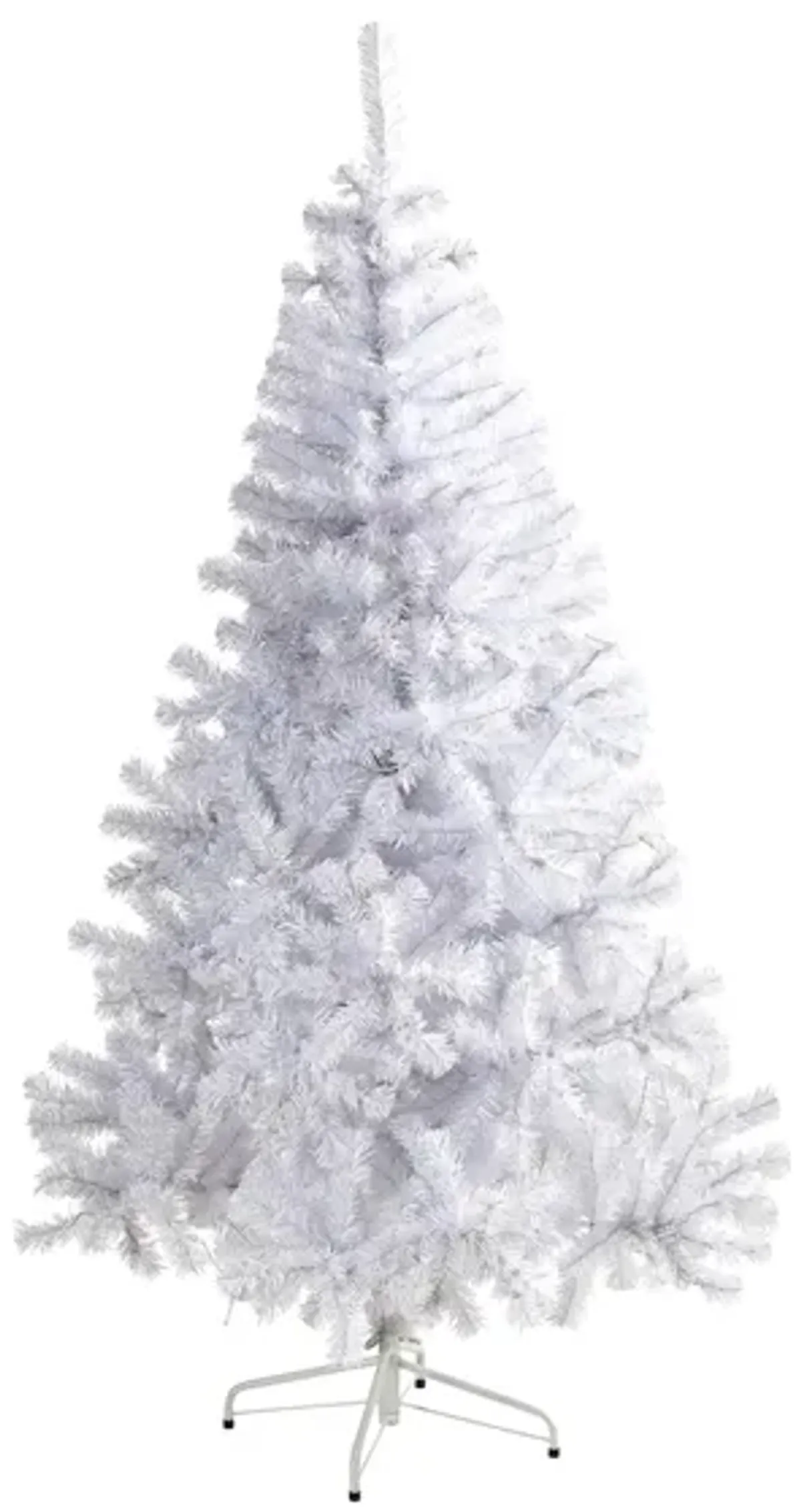 6ft. Artificial Christmas Tree in White by Bellanest