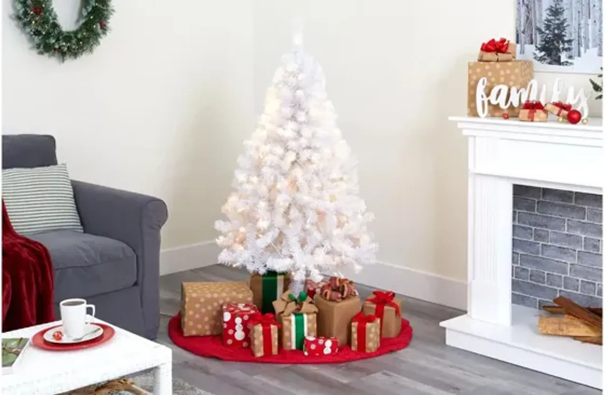 4ft. Pre-Lit Artificial Christmas Tree