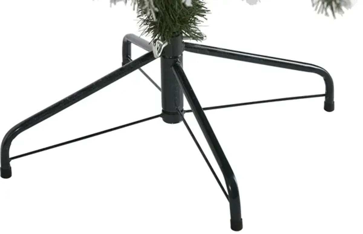 5ft. Flocked West Virginia Fir Artificial Christmas Tree