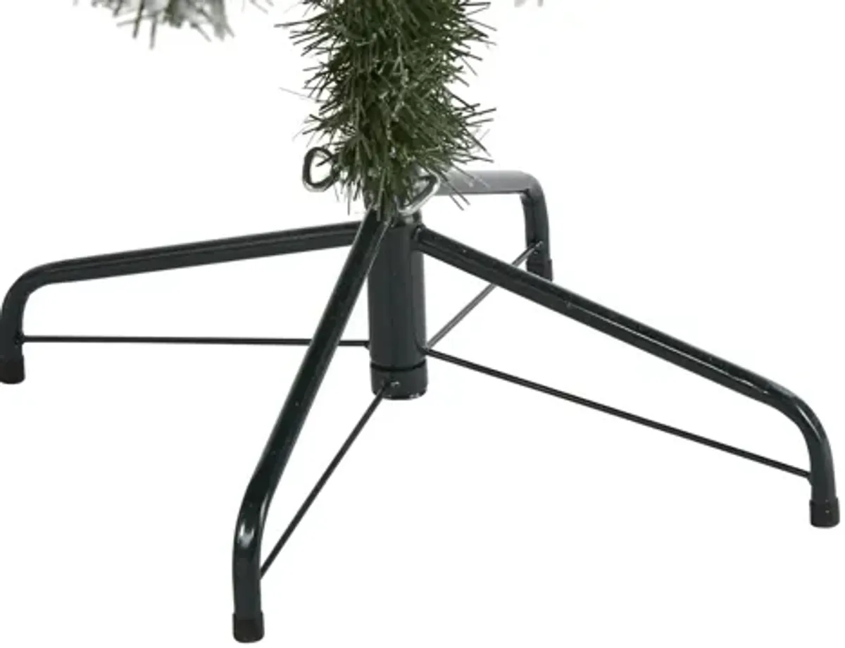 6ft. Flocked West Virginia Fir Artificial Christmas Tree