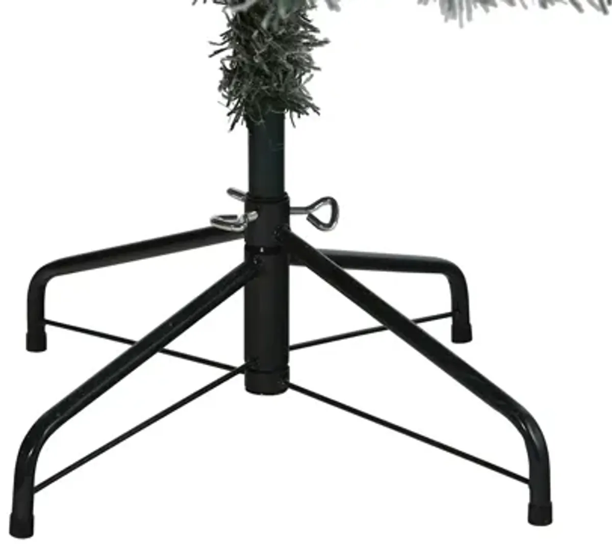 6ft. Flocked Rock Springs Spruce Artificial Christmas Tree