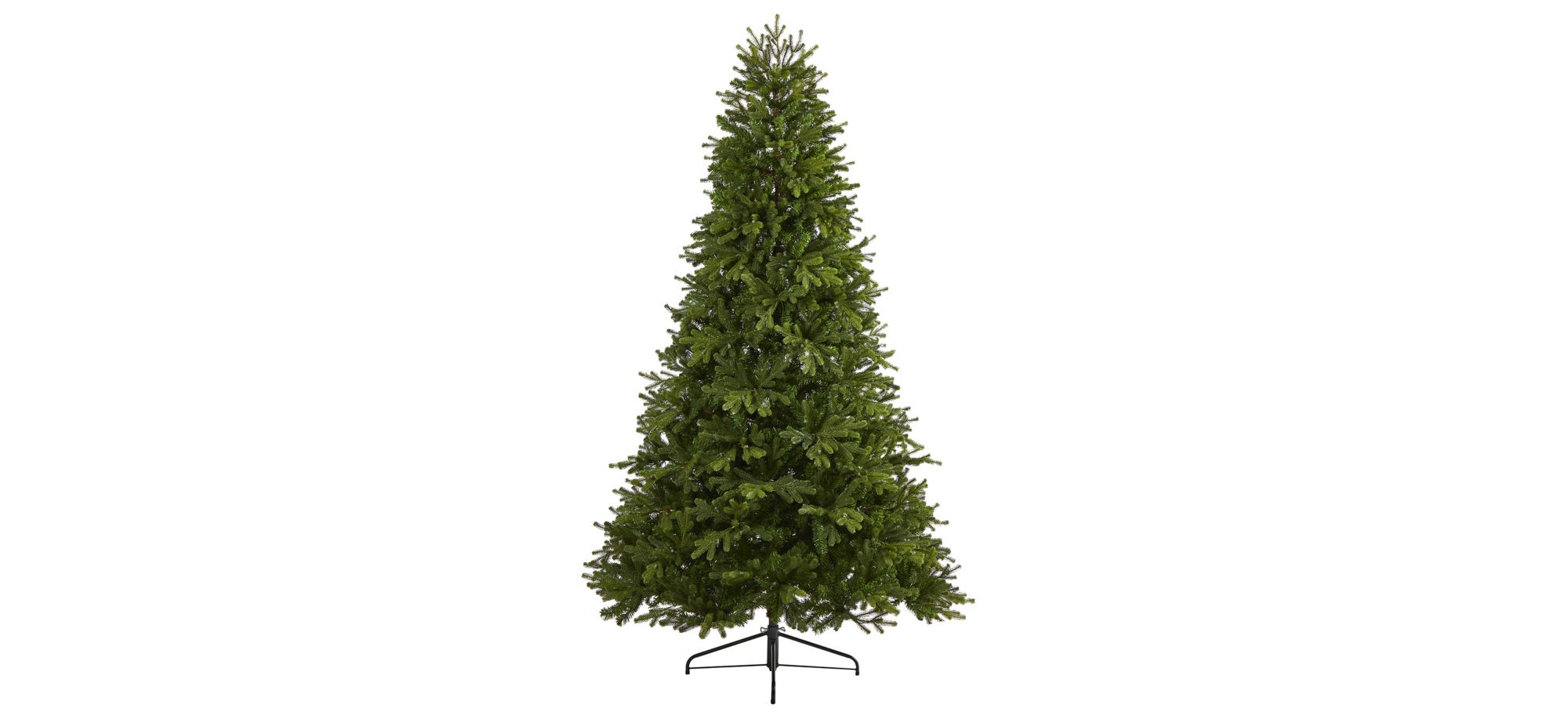 7.5ft. Pre-Lit Washington Fir Artificial Christmas Tree in Green by Bellanest