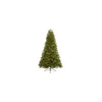 7.5ft. Pre-Lit Washington Fir Artificial Christmas Tree in Green by Bellanest